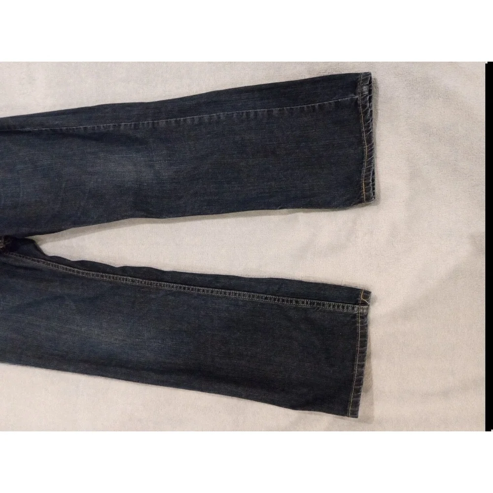Mens Levi's 559 Dark Wash Denim Blue Jeans Red Tab 34x30